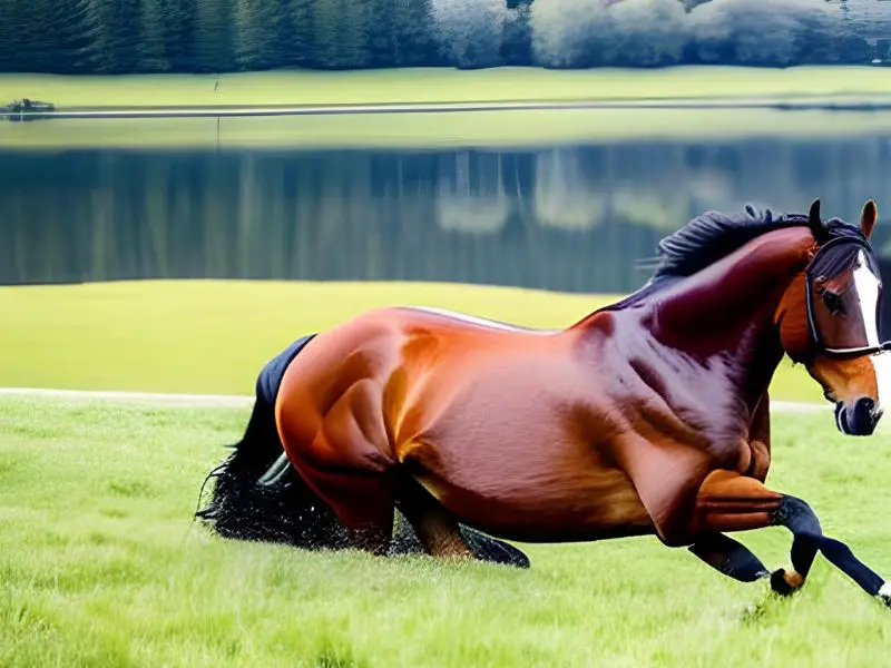 Do Horses Lay on Their Side HORSERAY