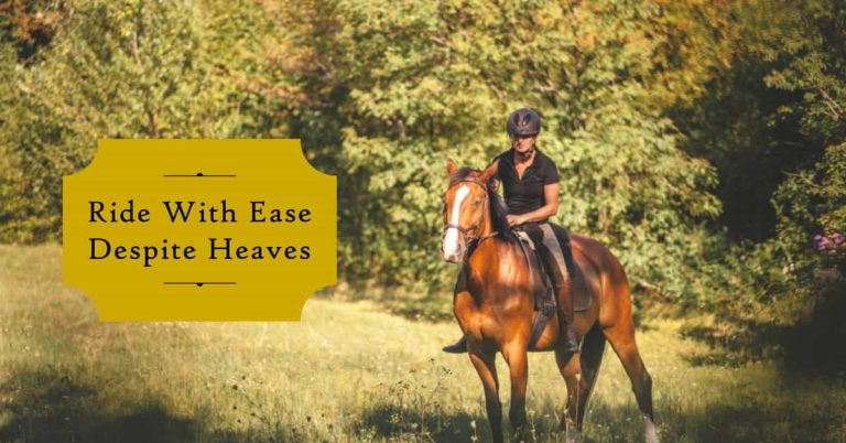 Can You Ride a Horse With Heaves