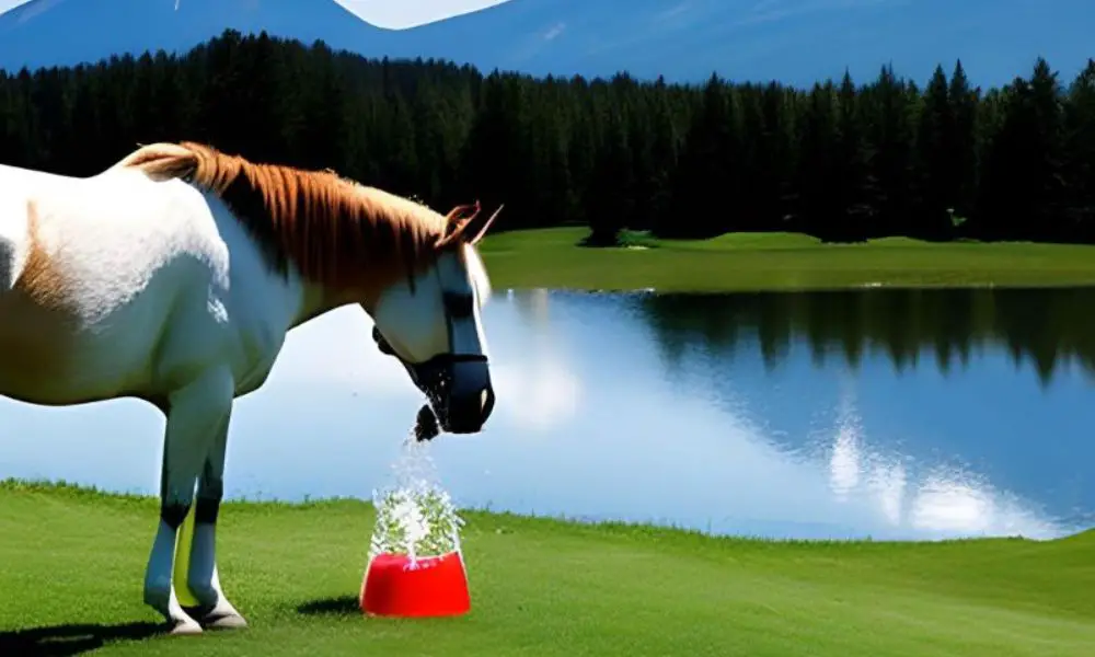 How Do Horses Drink Water HORSERAY