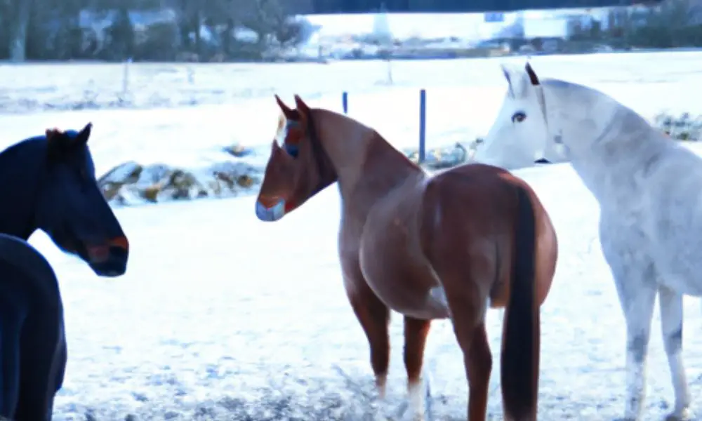 How Do Horses Stay Warm in the Winter HORSERAY