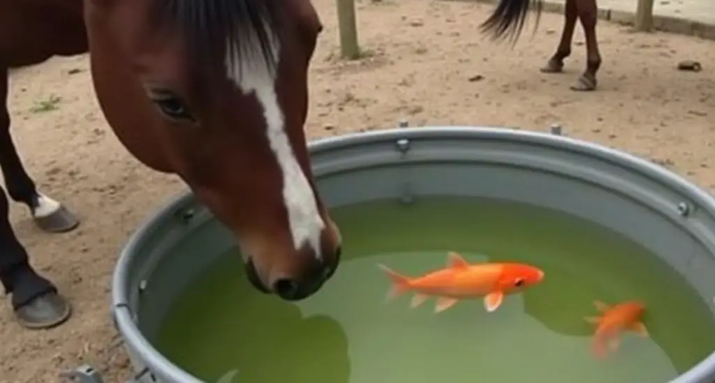Do Goldfish Keep Horse Water Clean