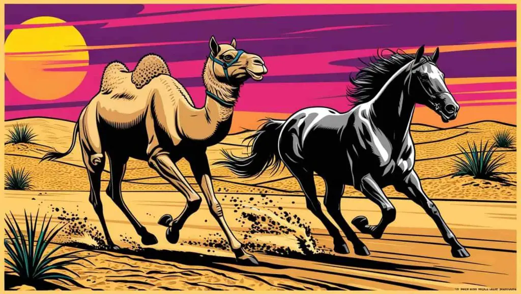 Can a Camel Outrun a Horse: Camel vs. Horse