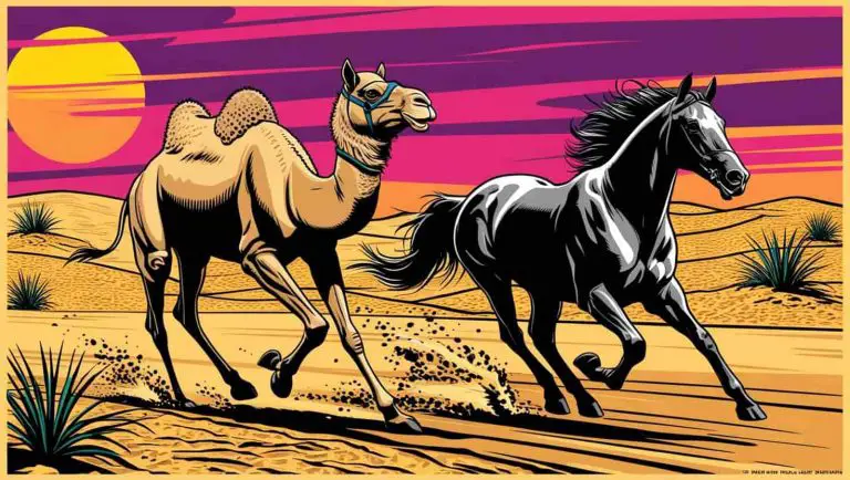 Can a Camel Outrun a Horse: Camel vs. Horse