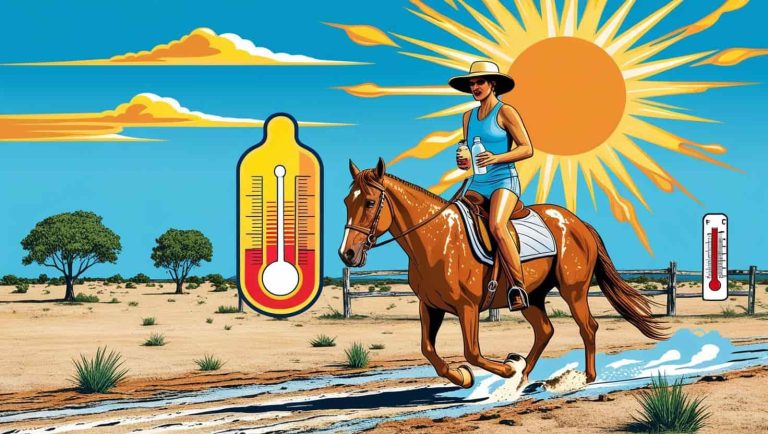 When is It Too Hot to Ride a Horse