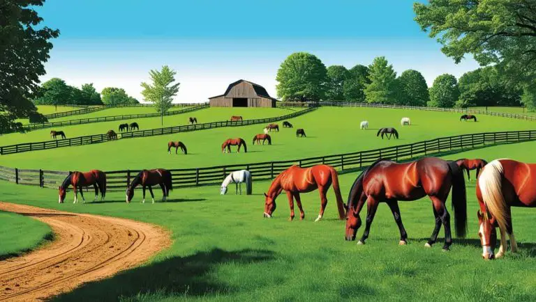 Where Horses Are Kept: Horse Grazing