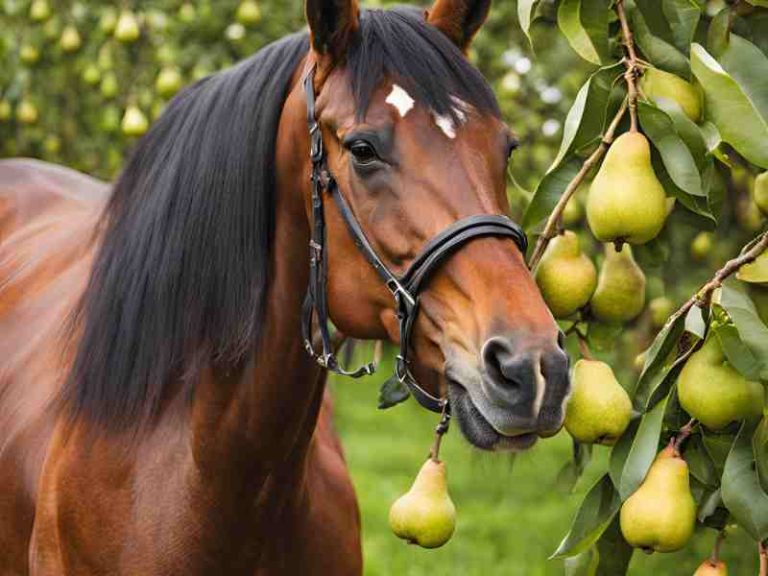 Can Horses Eat Pears