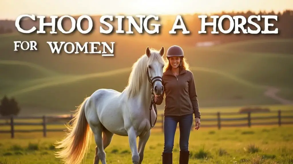 Choosing a Horse for Women Beginners