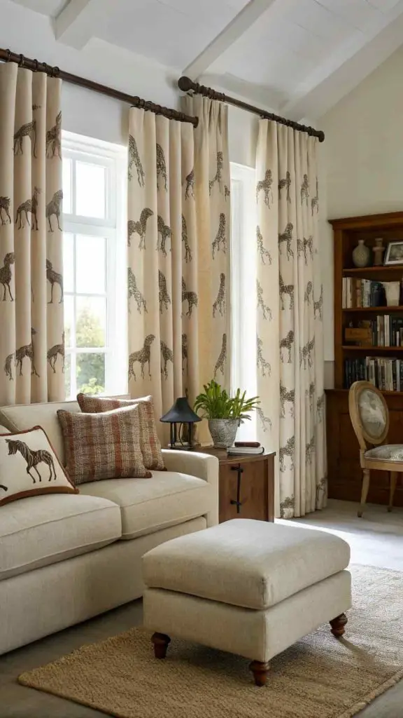 Horse-patterned Fabrics