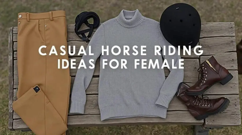 Casual Horse Riding Outfit Ideas for Female
