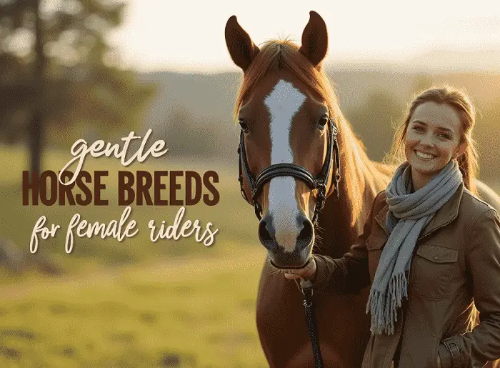 Gentle Horse Breeds for Female Riders