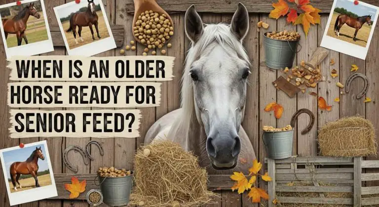 When is an Older Horse Ready for Senior Feed?